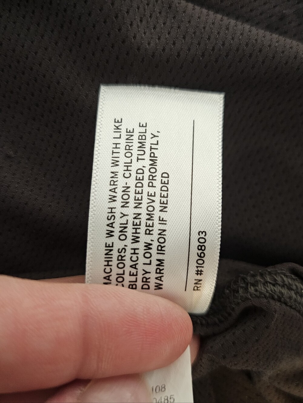 Duluth Trading Co Cotton Cargo Skort Mesh Shorts Size 16 Black - Picture 8 of 9